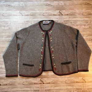 Susan Bristol wool cardigan